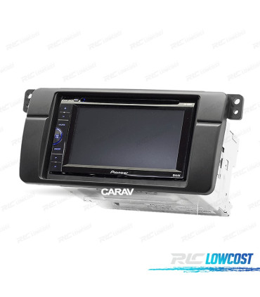 CADRE NOIR RADIO 2-DIN POUR BMW SÉRIE 3 E46
