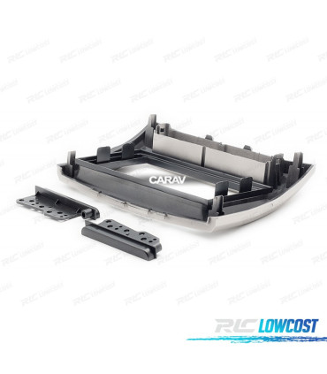 FACADE AUTORADIO 2 DIN GRIS CLAIR POUR TOYOTA COROLLA VERSO 04-09