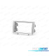 FACADE AUTORADIO 2 DIN GRIS POUR PEUGEOT 308 408