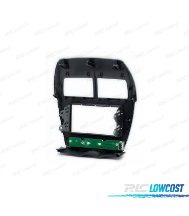 FACADE AUTORADIO AVEC PCB 2-DIN POUR CITROEN C4 MITSUBISHI ASX RVR OUTLANDER SPORT PEUGEOT 4008