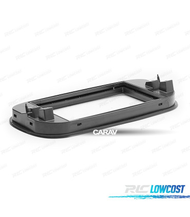 FACADE AUTORADIO 2 DIN NOIR POUR FIAT 500