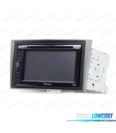 FACADE AUTORADIO 2 DIN GRIS POUR OPEL ASTRA ANTARA CORSA ZAFIRA