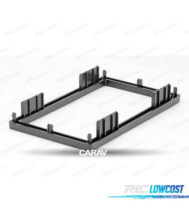 FACADE AUTORADIO 2 DIN NOIR POUR FORD GALAXY VOLKSWAGEN VW SHARAN