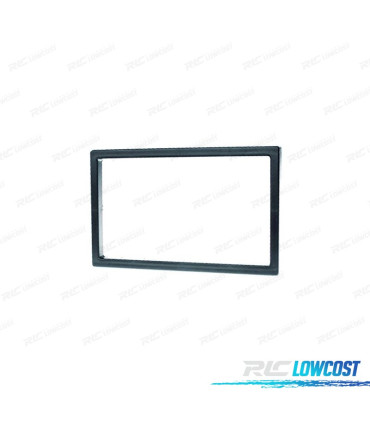 FACADE AUTORADIO 2 DIN NOIR POUR FORD GALAXY VOLKSWAGEN VW SHARAN