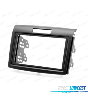 FACADE AUTORADIO 2-DIN NOIR POUR HONDA CR-V 12-17