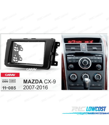FACADE AUTORADIO 2-DIN NOIR MAZDA CX-9 07-16