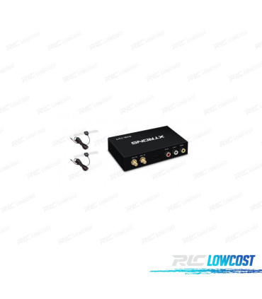 TUNER DE TNT DTT2 HD 1080I XTRONS MPEG2MPEG4 AVEC 2 ANTENNES ET HDMI