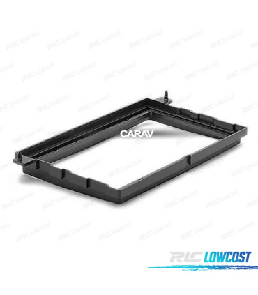 FACADE AUTORADIO 2-DIN NOIR POUR FORD EDGE EXPEDITION EXPLORER F-150 F-250 F-350 FOCUS FUSION MUSTANG TRANSIT CONNECT