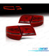 FEUX ARRIÈRE POUR AUDI A3 8PA SPORTBACK 04-08 LED LIGHT ROUGE CHROMÉ