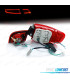 FEUX ARRIÈRE POUR AUDI A3 8PA SPORTBACK 04-08 LED LIGHT ROUGE CHROMÉ