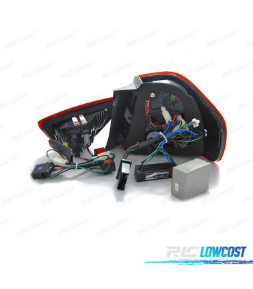 FEUX ARRIÈRE BMW E90 05-08 LED LIGHT BAR ROUGE