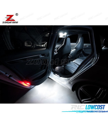KIT 20 AMPOULES LED INTÉRIEUR AUDI A4 S4 B8 QUATTRO AVANT