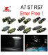 KIT 16 AMPOULES LED INTÉRIEUR POUR AUDI A7 S7 RS7 C7 QUATTRO 11-17