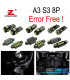 KIT 20 AMPOULES LED INTÉRIEUR POUR AUDI A3 S3 8 P 3P 5P SPORTBACK