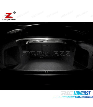 KIT 20 AMPOULES LED INTÉRIEUR AUDI A4 S4 RS4 B6 B7 BERLINE SALOON UNIQUEMENT 02-08