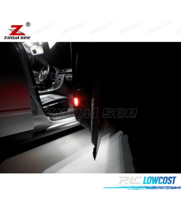 KIT 20 AMPOULES LED INTÉRIEUR POUR AUDI A4 S4 RS4 B6 B7 BERLINE SALOON UNIQUEMENT 02-08