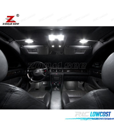 KIT 26 AMPOULES LED INTÉRIEUR AUDI A6 S6 C5 AVANT WAGON 98-04