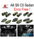 KIT 24 AMPOULES LED INTÉRIEUR AUDI A6 S6 C5 BERLINE 98-04