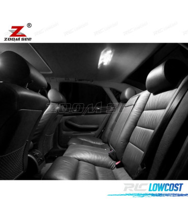 KIT 22 AMPOULES LED INTÉRIEUR AUDI A6 S6 C5 BERLINE UNIQUEMENT 98-04