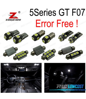 KIT 29 AMPOULES LED INTÉRIEUR POUR BMW SÉRIE 5 GT 5GT F07 528i 535i 550i 650i XDRIVE 2009-2017