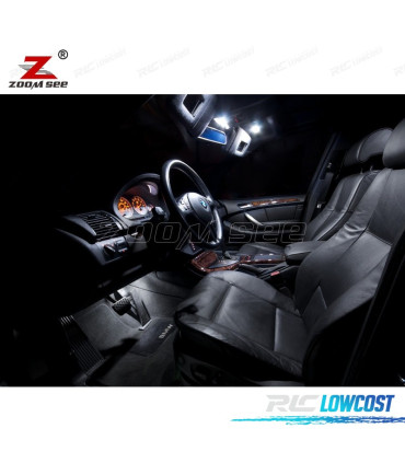 KIT 22 AMPOULES LED INTÉRIEUR BMW X5 E53 3.0i 4.4i 4.6is 4.8is 00-06