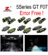 KIT 19 AMPOULES LED INTÉRIEUR BMW SÉRIE 5 F07 5GT BERLINE 528i GT 535i GT 550i GT 535d XDRIVE 09-17