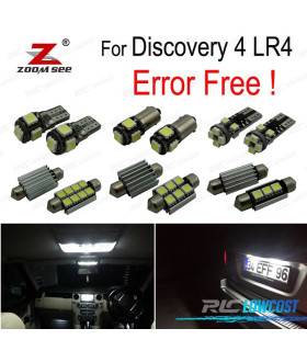 KIT 26 AMPOULES LED INTÉRIEUR POUR LAND ROVER 4 LR4 2010-2015