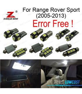 KIT 28 AMPOULES LED INTÉRIEUR POUR LAND ROVER SPORT 05-13