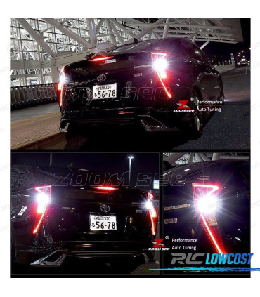 KIT 14 AMPOULES LED INTÉRIEUR POUR TOYOTA PRIUS ZVW50 ZVW51 ZVW55 2016+