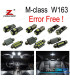 KIT 18 AMPOULES LED INTÉRIEUR MERCEDES CLASSE M W164 ML320 ML350 ML420 ML450 ML63 AMG 06-11