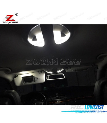 KIT 19 AMPOULES LED INTÉRIEUR MERCEDES E CLASSE W210 BERLINE E220 E240 E270 E300 E320 E420 E320 E430 E55AMG