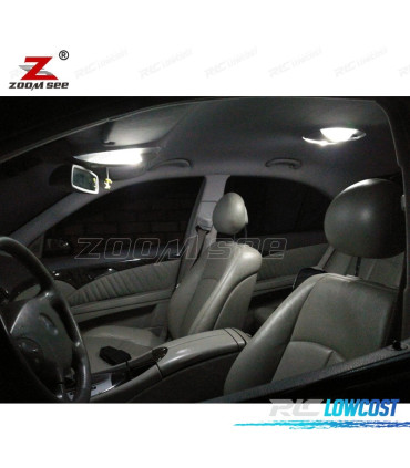 KIT 29 AMPOULES LED INTÉRIEUR POUR MERCEDES CLASSE E W211 E320 E350 E430 e500 E550 E63 AMG 02-08