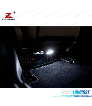 KIT 19 AMPOULES LED INTÉRIEUR POUR MERCEDES CLASSE E W210 BREAK E420 E320 1995-2001