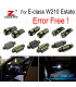 KIT 19 AMPOULES LED INTÉRIEUR POUR MERCEDES CLASSE E W210 BREAK E420 E320 1995-2001