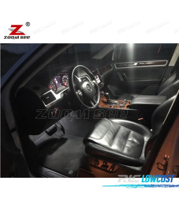 KIT 23 AMPOULES LED INTÉRIEUR TOUAREG II 7p 7P5 7P6 10-