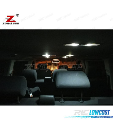 KIT 22 AMPOULES LED INTÉRIEUR POUR VOLKSWAGEN VW TRANSPORTER CARAVELLE MK5 T5 2003 -2015
