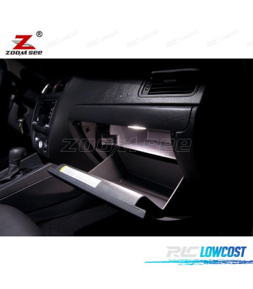 KIT 13 AMPOULES LED INTÉRIEUR POUR VOLKSWAGEN VW JETTA6 MK6 MK VI SPORTWAGEN 10-14