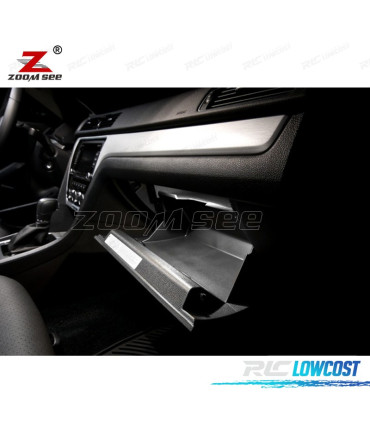 KIT 18 AMPOULES LED INTÉRIEUR POUR VOLKSWAGEN VW PASSAT B7 BERLINE 2012-2015