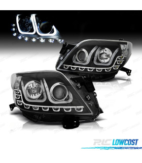 PHARES TOYOTA LAND CRUISER FJ150 09-13 LED DIURNES NOIR