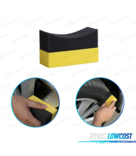 ÉPONGE LAVAGE DE JANTES ET PNEUS