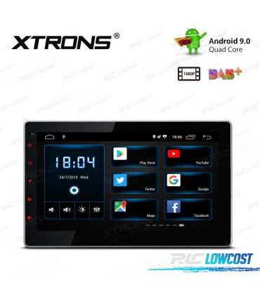 AUTORADIO GPS ECRAN TACTILE UNIVERSEL 2 DIN 10.1" C