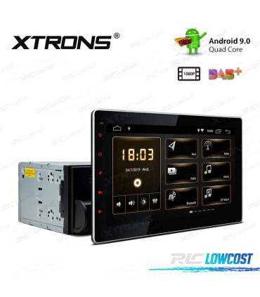 AUTORADIO GPS ECRAN TACTILE UNIVERSEL 2 DIN 10.1" C