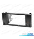 FACADE AUTORADIO 2-DIN NOIR BMW E39 X5 E53