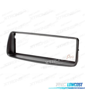 FACADE AUTORADIO 1-DIN NOIR POUR PEUGEOT 206