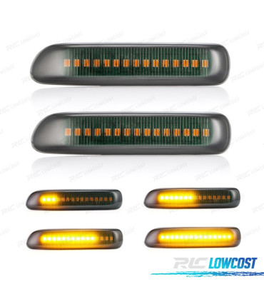 CLIGNOTANTS LATÉRAUX DYNAMIQUES À LED BMW E46 TEINTÉS