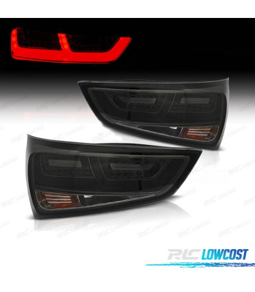 FEUX ARRIÈRE POUR AUDI A1 2010-2015 LED BAR FUMÉ