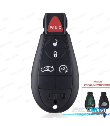 KIT CLÉS POUR DODGE DURANGO 11-13 CHARGER 08-10 CHALLENGER 08-10 JEEP COMMANDER 08-10 GRAND CHEROKI 08-12