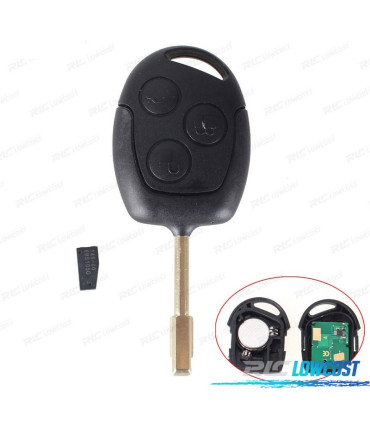 KIT CLÉS POUR FORD FIESTA 01-02 FOCUS 98-04 MONDEO 01-07 KA 02-08