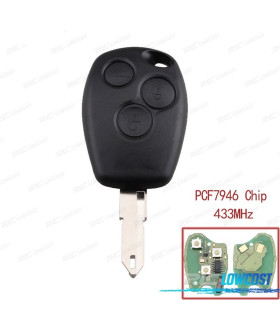 KIT CLÉS POUR RENAULT TRAFFIC MASTER ET OPEL VIVARO MOVANO