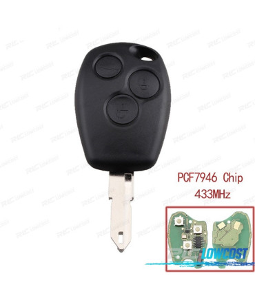 KIT CLÉS POUR RENAULT TRAFFIC MASTER ET OPEL VIVARO MOVANO